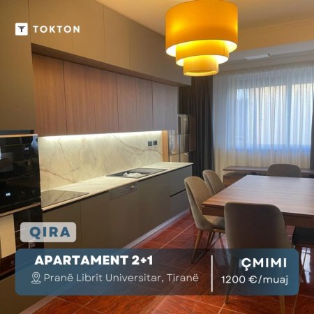 Apartament 2+1
📍Pranë Librit Universitar, Tiranë
