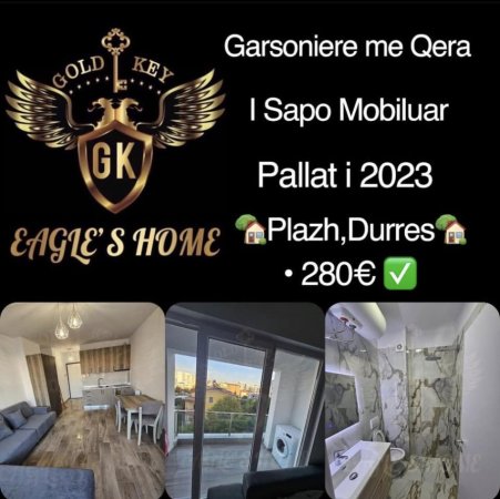 Apartament me qera
• Gazonier
• Totalisht i arreduar
• Pallat i ri ndertim i vitit 2023
• Jepet per periudhe afatgjate
🏡plazh Durres🏡
• 280€ ✅
WEB LINK : https://goldkeyrealestate.al/sq/DetajetePron%C3%ABs/15722472
Post Nr : 15722472
________________________________________
PER ME SHUME INFORMACIO