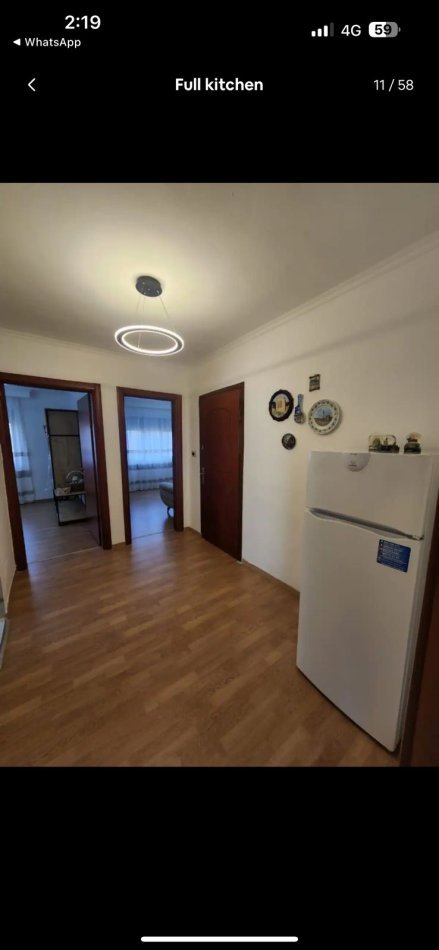 Tirane, jepet me qera apartament 2+1+Ballkon, Kati 4, 80 m2 600 € 