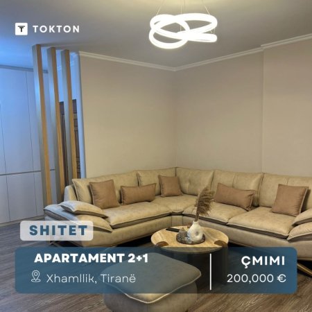 Tirane, shitet apartament 2+1, , 108 m2 200,000 € (Xhamllik, Tiranë)