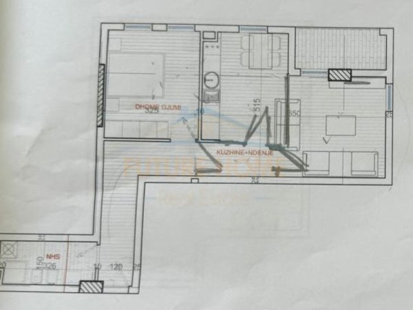 Tirane, shitet apartament 2+1+Ballkon, Kati 4, 79 m2 134,000 € (Rruga xhanfize keko)