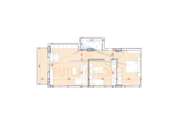 Tirane, shitet apartament 2+1+Ballkon, Kati 2, 97 m2 130000€ (Bulevardi migjeni)