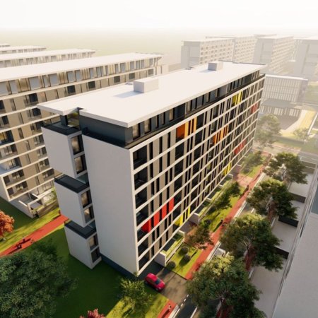 SHITET, APARTAMENT 1+1, Kati 2, 54 m², 71,000 € ,QTU, TIRANË