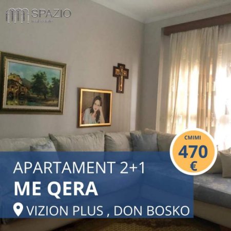 Tirane, jepet me qera apartament 2+1 Kati 1, 113 m² 470 Euro (Don Bosko)