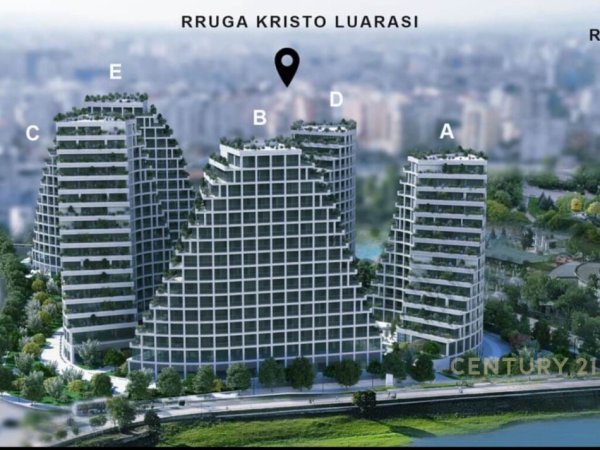 Tirane, jepet me qera ambjent biznesi , Kati 2, 123 m² 2,000 € (lake view rezidence)