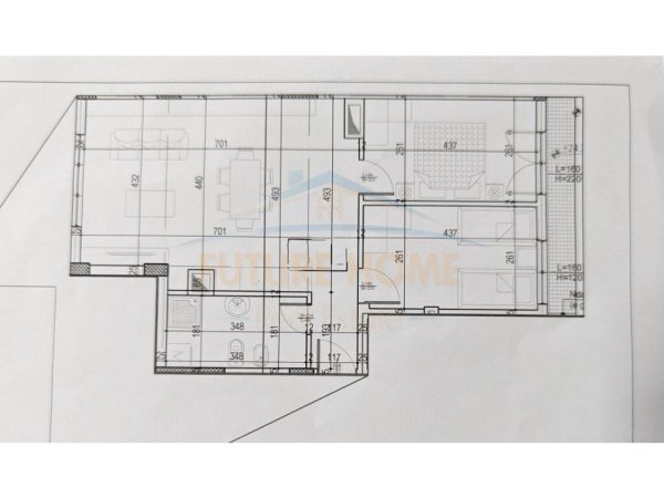Tirane, shitet apartament 2+1, Kati 7, 89 m² 155,000 € (SHKOLLA E KUQE)