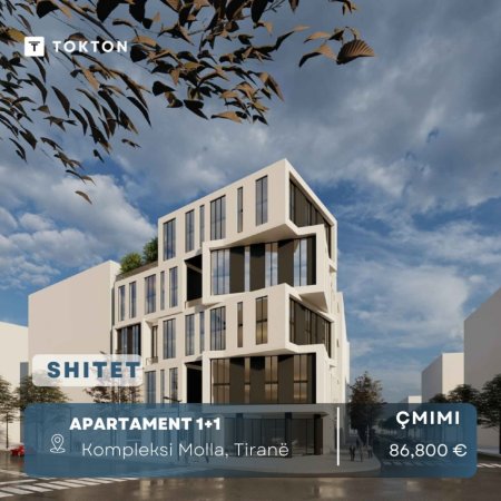 SHITET, APARTAMENT 1+1,  KOMPLEKSI MOLLA , ASTIR ,TIRANË