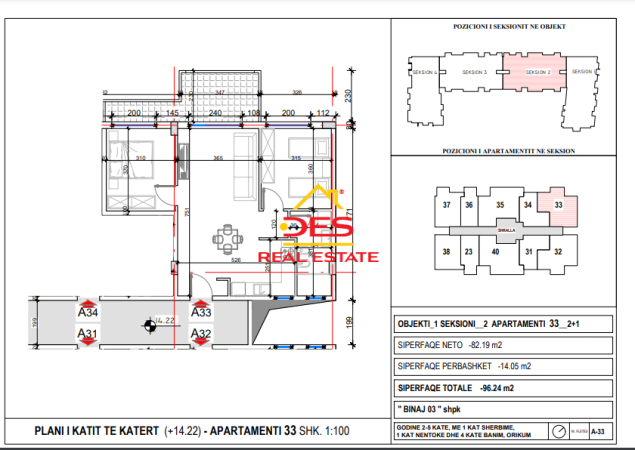 Vlore, shitet apartament 1+1+Ballkon, Kati 4, 72 m² (Orikum)