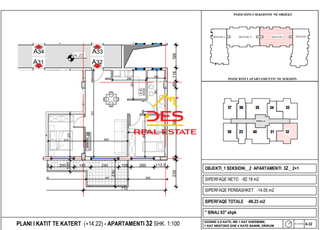 Vlore, shitet apartament 1+1+Ballkon, Kati 4, 72 m² (Orikum)