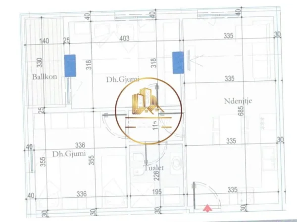 Apartamente 2+1 në Shitje në Tirana Entry II 1300€/m²!