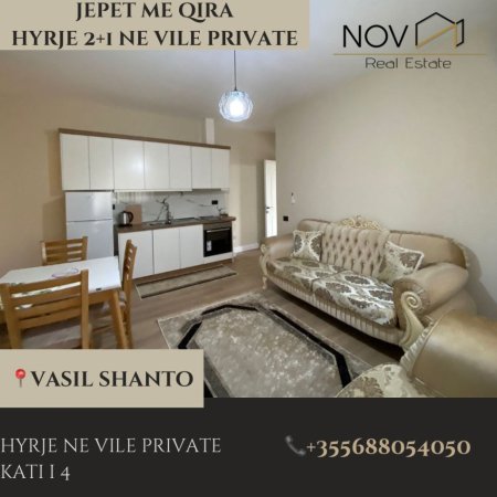 Tirane, jepet me qera shtepi 2+1, Kati 4, 90 m² 650 € (Vasil Shanto)