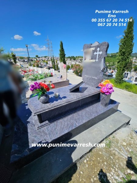 Tirane, ofroj Punime Varresh | Modele Varresh Granit dhe Mermer | Montuar ne Varrezat e Sharres Tirane