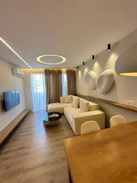 Tirane, jepet me qera apartament 1+1+Ballkon, Kati 6, 75 m² 450 € (rruga tre deshmoret Yzberisht)