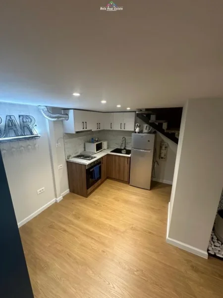 Tirane, jepet me qera apartament duplex 1+1, Kati 1, 50 m² 800 € (myslym shyri)