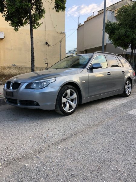 Vlore, shitet makine BMW 535 D , Nafte, gri e erret, automatik, Klima, 257 kW (350 PS) 270000 km, 5,000 €