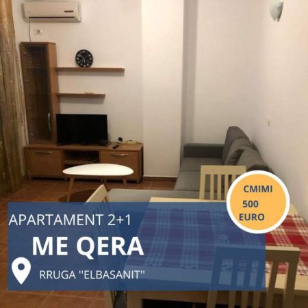 Tirane, jepet me qera apartament 2+1+BLK Kati 9, 90 m² 500 Euro (Rruga ''Elbasanit'')