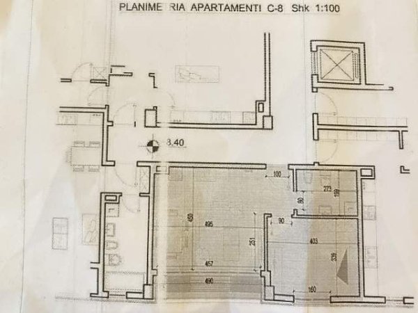 Tirane, shes apartament 1+1+A+BLK Kati 3, 65 m² 65.000 Euro (hoxha tasim)