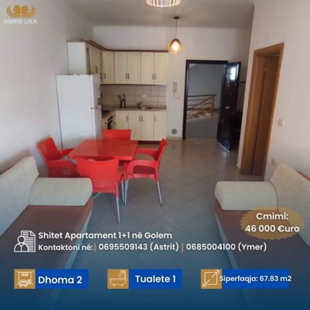 Golem, shes apartament Kati 2, 67 m² 46.000 Euro (Golem)