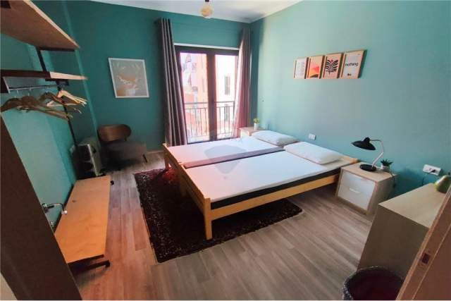 Tirane, jepet me qera apartament 2+1+BLK Kati 3, 107 m² 550 Euro (FUSHA AVIACIONIT)