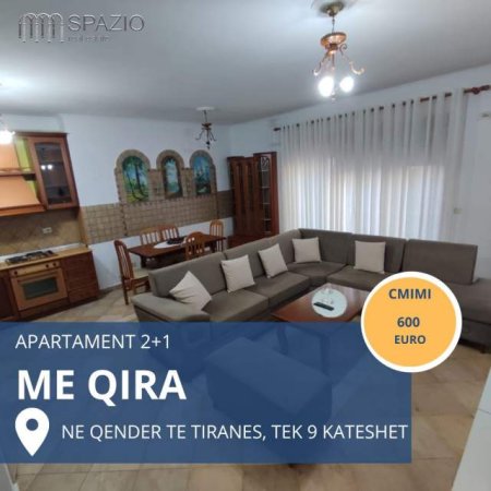 Tirane, jepet me qera apartament 2+1+BLK Kati 3, 130 m² 600 Euro (Rruga Kostandin Kristoforidhi)