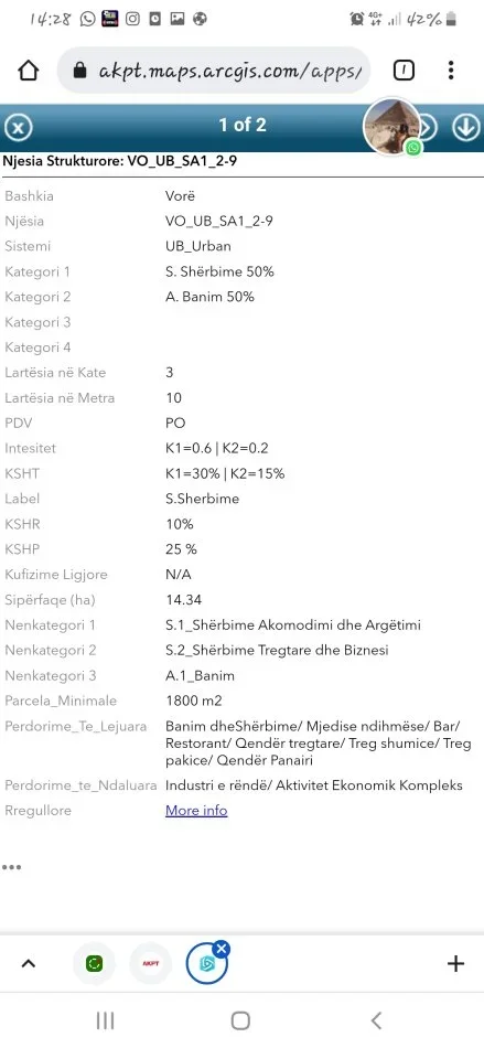 Tirane, shes toke , , 4,645 m² (Rruga e Aeroportit)