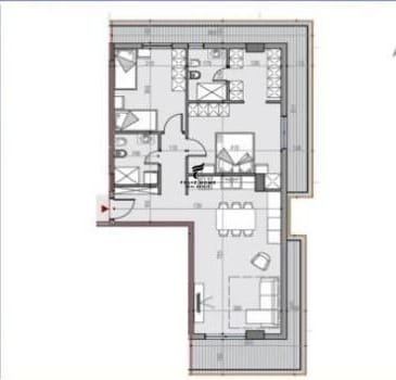 Tirane, shitet apartament 2+1, Kati 8, 136 m² 131,200 € (UNIVERS CITY)