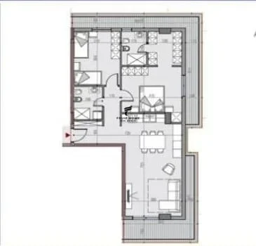 Tirane, shitet apartament 2+1, Kati 8, 136 m² 131,200 € (UNIVERS CITY)