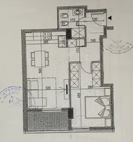 📍Univers City, Shitet 1+1 💥70.000€