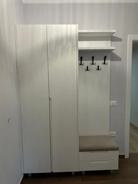 Tirane, jepet me qera apartament 1+1 Kati 5, 62 m² 400 € (Astir, Kompleksi Vila L 2