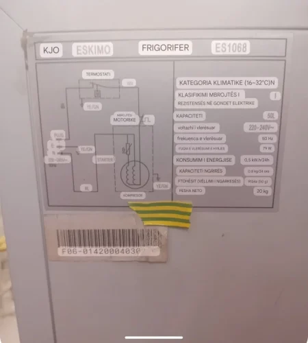 shes Mini frigorifer ESKIMO