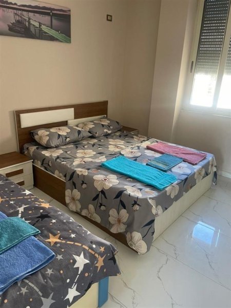 Durres, Jepet me Qera apartament 1+1 Kati 5, 55 m² (Plazh, Durres)