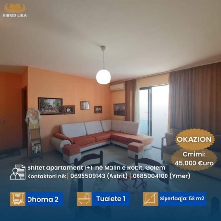 Mali Robit, shes apartament Kati 3, 86 m² 45.000 Euro (Mali i Robit)