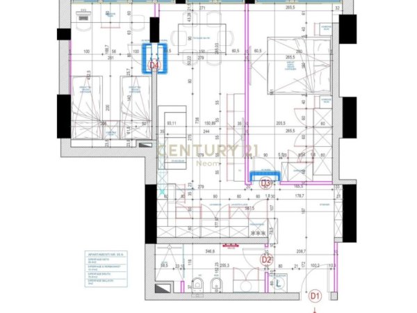Tirane, jap me qera apartament 2+1 , 80 m² 850 € (Rruga e Durrësit)