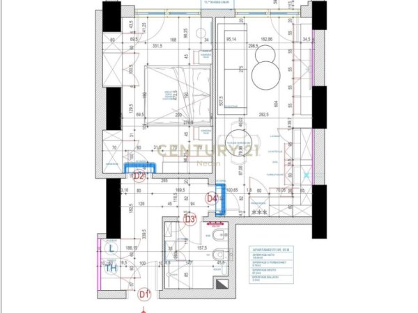 Tirane, jepet me qera apartament Kati 5, 71 m² 650 € 