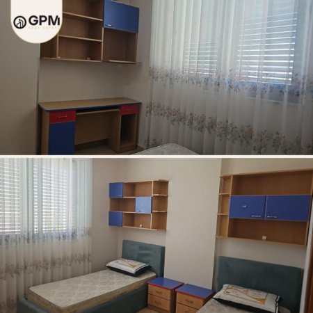 Tirane, jepet me qera apartament 2+1 Kati 4, 110 m² (Ali Dem)