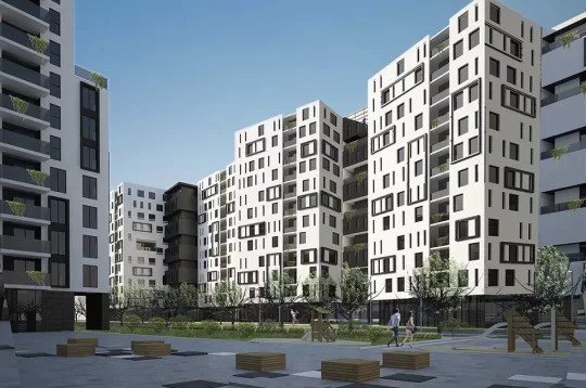 Tirane, shes apartament 1+1+Ballkon Kati 7, 80 m² 111,700 € (kompleksi turdiu)