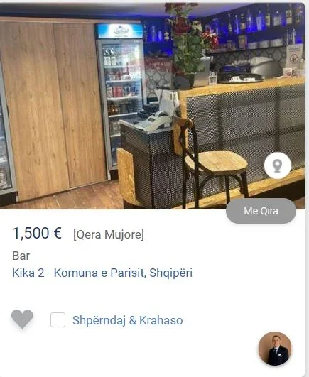 Tirane, jepet me qera lokal Kati 0, 100 m² 1.500 € (KIKA 2)