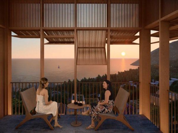 Disponojme vila dhe apartamente ne shitje me pamje nga deti ne zonen e Palases, Green Coast Village
