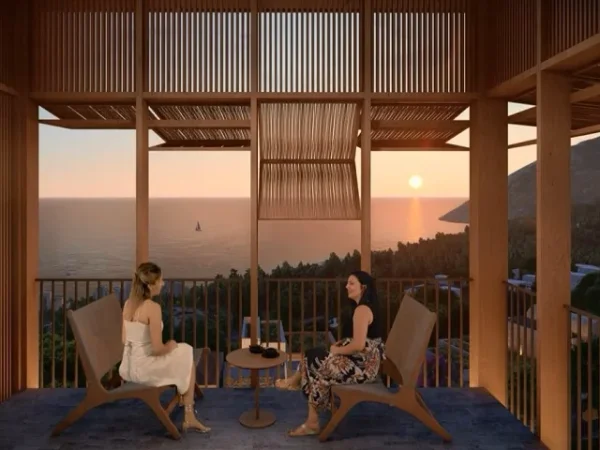 Disponojme vila dhe apartamente ne shitje me pamje nga deti ne zonen e Palases, Green Coast Village