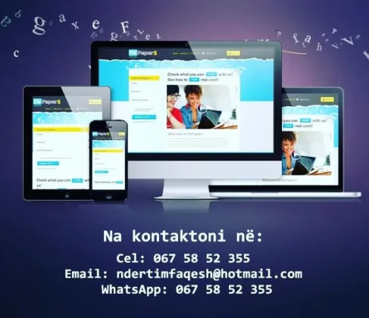 Ndertojm website per cdo lloj biznesi dhe sherbimi