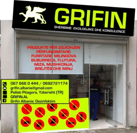 Dezinfektim, dezinsektim, deratizim- grifin albania