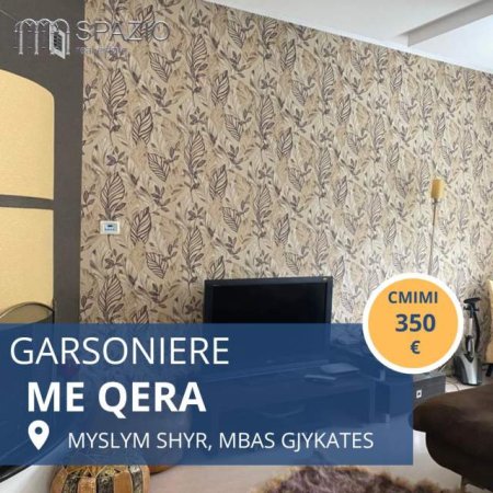 Tirane, jepet me qera apartament 1+1 Kati 4, 50 m² 350 Euro (Rruga Myslym Shyri)