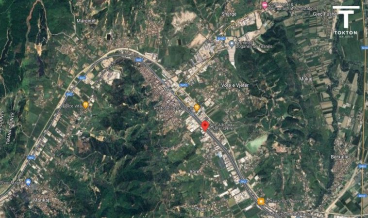 Tirane, jepet me qera toke , 1.800 m² (Vore) TT 510