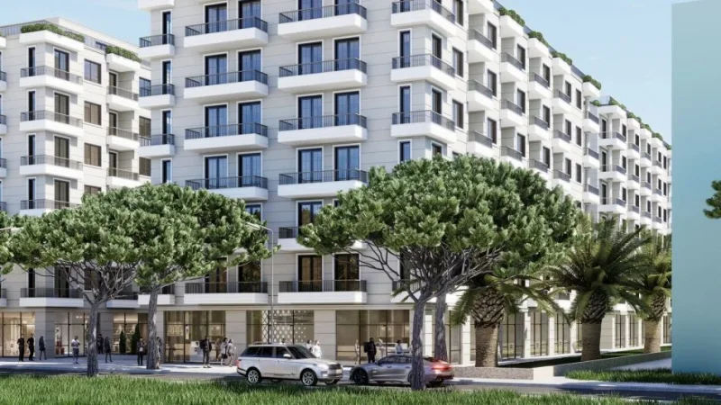Durres, shitet apartament 2+1 Kati 4, 76,6 m² 112.500 € (Golem, Durres)