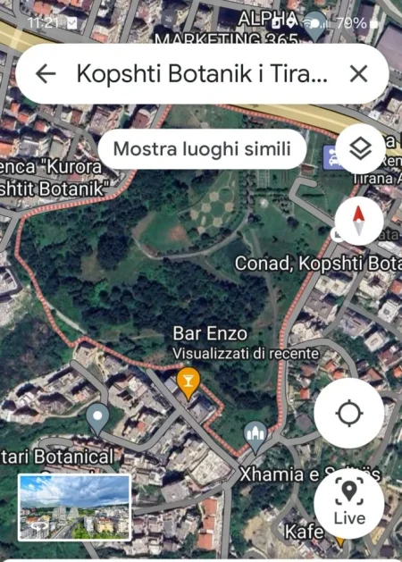 Tirane, shitet apartament 2+1+Ballkon Kati 6, 91 m² 140.000 € (Rruga Pinari Kopshti Botanik)