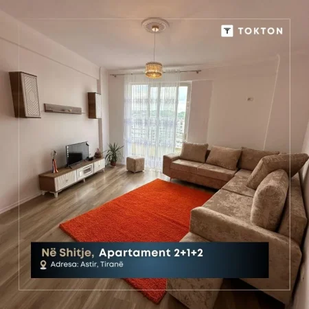 Tirane, shitet apartament 2+1 Kati 9, 102 m² 122.000 € (Astir)