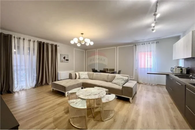 Tirane, jepet me qera apartament 2+1 Kati 6, 116 m² 1.100 € (Kompleksi Delijorgji)