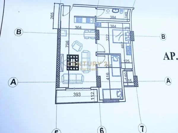 Lezhe Shengjin, shitet apartament 2+1+Ballkon Kati 4, 90 m² 85.000 € (Shëngjin, Lezhë)