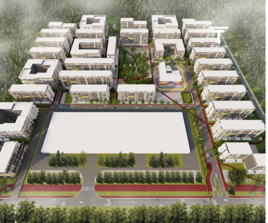 Tirane, shitet apartament 1+1 Kati 6, 64 m² 61.503 € (Qtu)