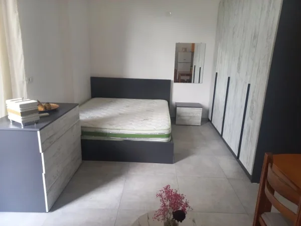 Tirane, jepet me qera garsonier 1+1 Kati 2, 40 m² 220 € (Stacioni i fundit i uzines autraktor,afer News 24)